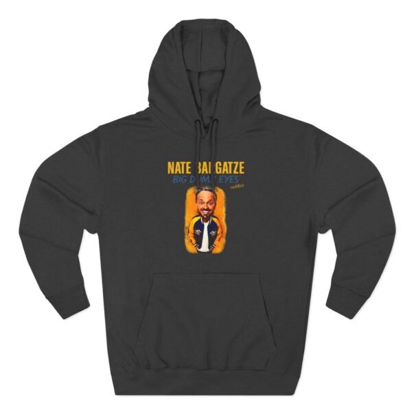 Nate Bargatze Big Dumb Eyes Tour Three-Panel Fleece Hoodie