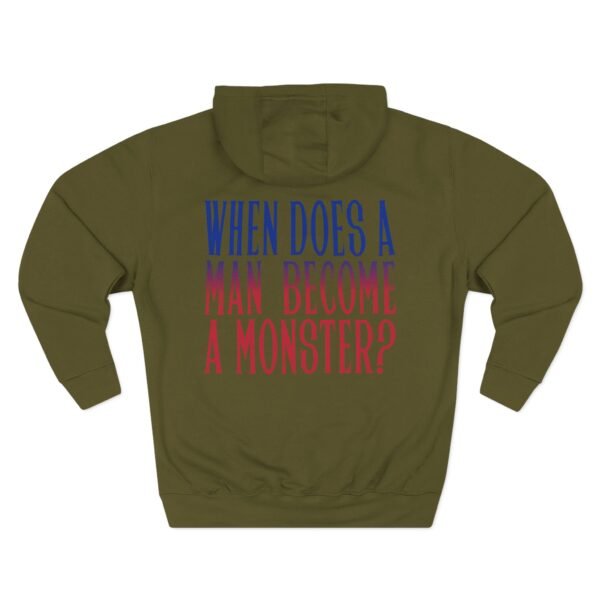 Epic Ruthlessness is Mercy  Three-Panel Fleece Hoodie - Image 10