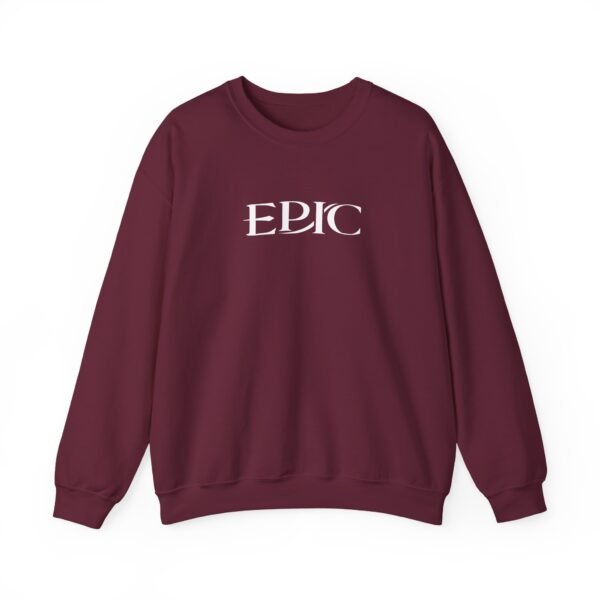 Epic Ruthlessness is Mercy Unisex Heavy Blend™ Crewneck Sweatshirt - Image 9