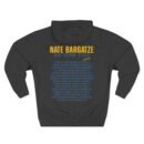 Nate Bargatze Big Dumb Eyes Tour Three-Panel Fleece Hoodie
