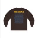 Nate Bargatze Big Dumb Eyes Tour Unisex Ultra Cotton Long Sleeve Tee