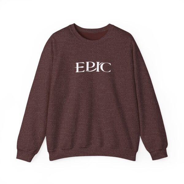 Epic Ruthlessness is Mercy Unisex Heavy Blend™ Crewneck Sweatshirt
