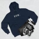 Epic Ruthlessness is Mercy  Three-Panel Fleece Hoodie