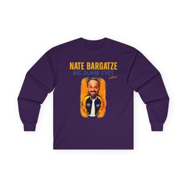Nate Bargatze Big Dumb Eyes Tour Unisex Ultra Cotton Long Sleeve Tee - Image 11