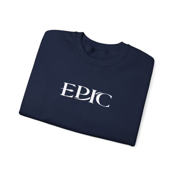 Epic Ruthlessness is Mercy Unisex Heavy Blend™ Crewneck Sweatshirt - Image 39