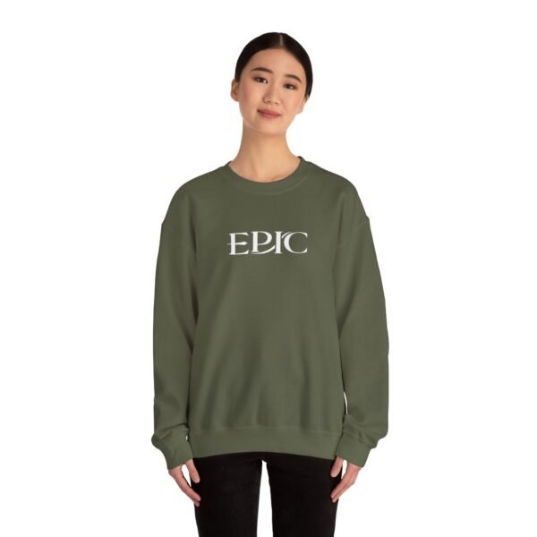 Epic Ruthlessness is Mercy Unisex Heavy Blend™ Crewneck Sweatshirt - Image 20