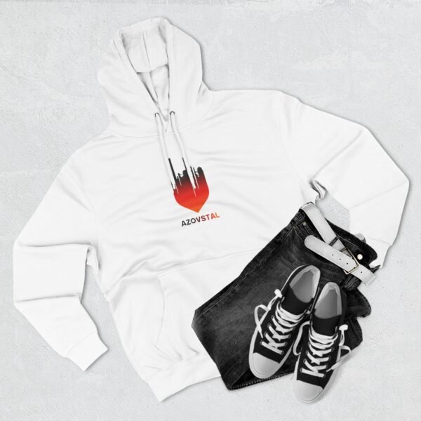 AB Three-Panel Fleece Hoodie - Image 3