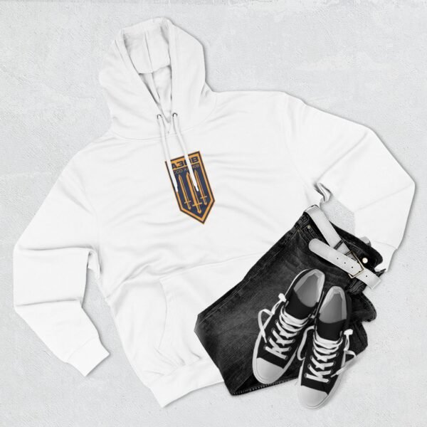 AB Three-Panel Fleece Hoodie - Image 3