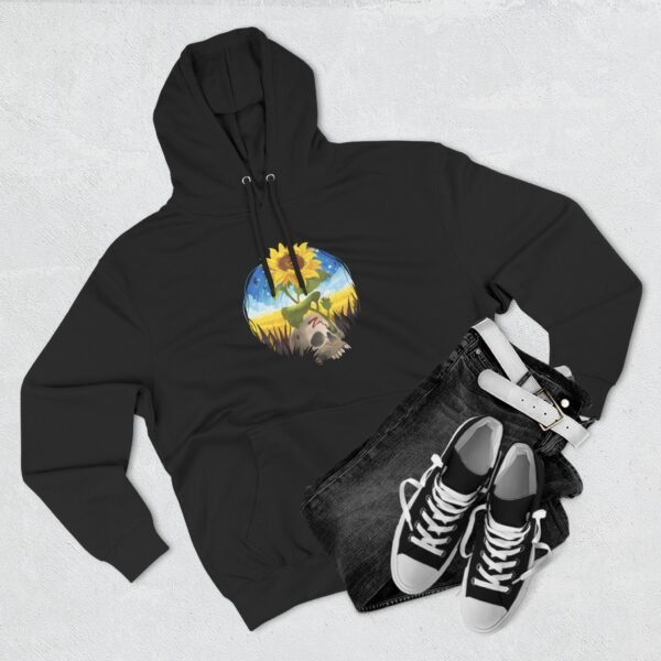AB Three-Panel Fleece Hoodie - Image 7