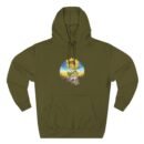 AB Three-Panel Fleece Hoodie