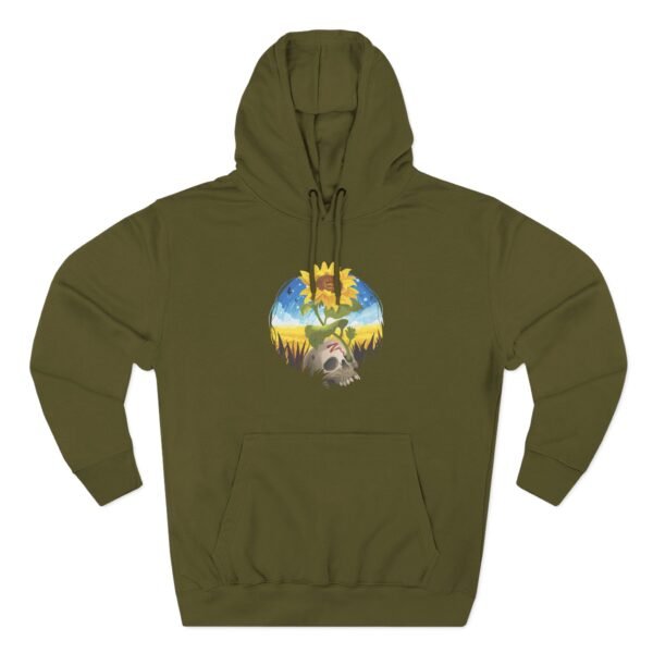 AB Three-Panel Fleece Hoodie - Image 9