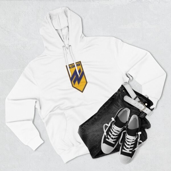 AB Three-Panel Fleece Hoodie - Image 3
