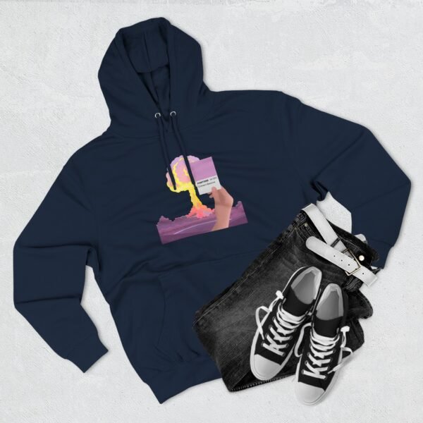 AB Three-Panel Fleece Hoodie - Image 19