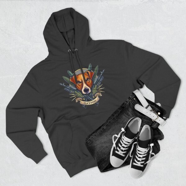 AB Three-Panel Fleece Hoodie - Image 3