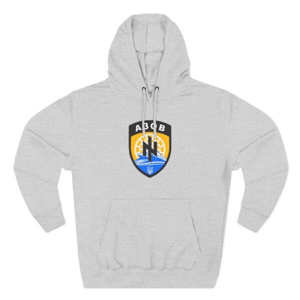 AB Three-Panel Fleece Hoodie - Image 5