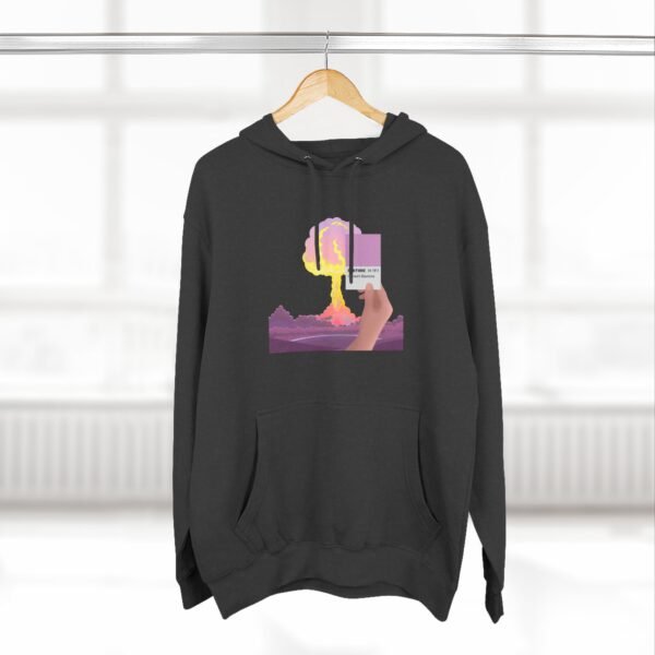 AB Three-Panel Fleece Hoodie - Image 4