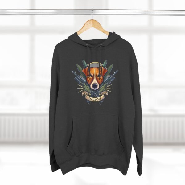 AB Three-Panel Fleece Hoodie - Image 4
