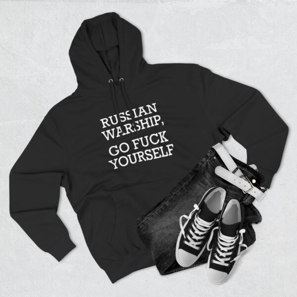 AB Three-Panel Fleece Hoodie - Image 7