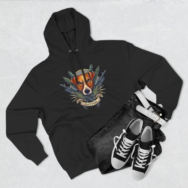 AB Three-Panel Fleece Hoodie - Image 7