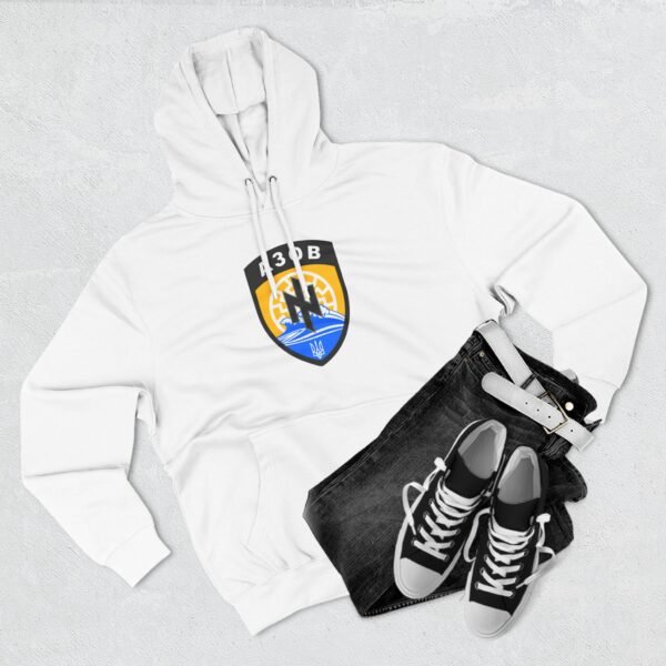 AB Three-Panel Fleece Hoodie - Image 3
