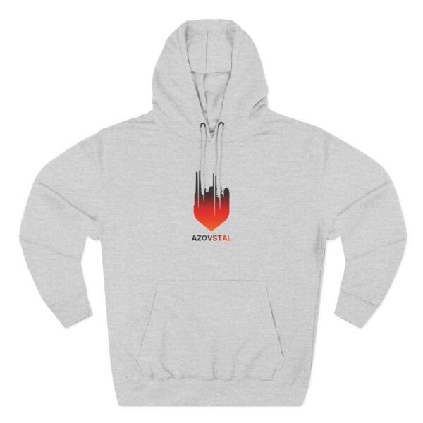 AB Three-Panel Fleece Hoodie - Image 5