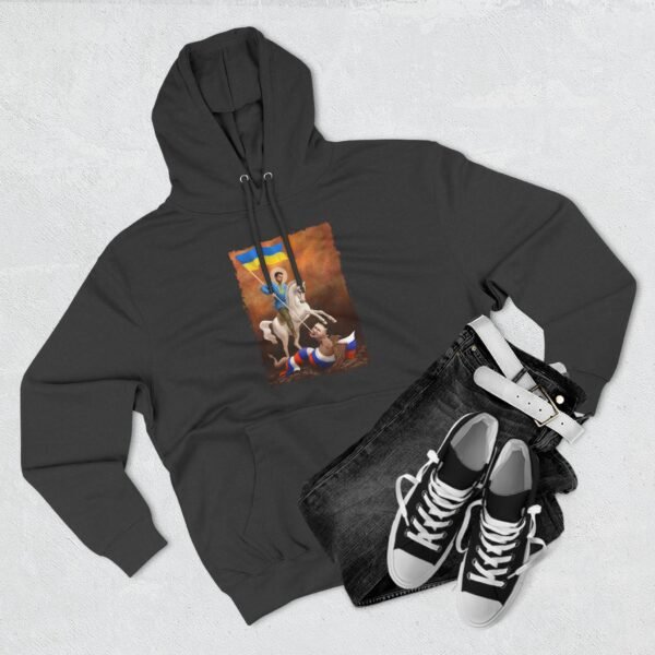 AB Three-Panel Fleece Hoodie - Image 3