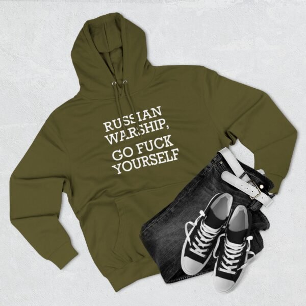 AB Three-Panel Fleece Hoodie - Image 11
