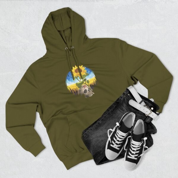 AB Three-Panel Fleece Hoodie - Image 11