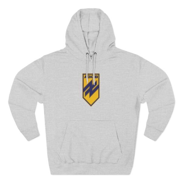AB Three-Panel Fleece Hoodie - Image 5