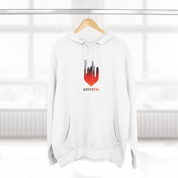 AB Three-Panel Fleece Hoodie - Image 4