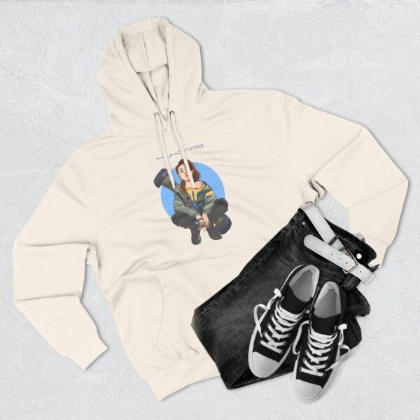 AB Three-Panel Fleece Hoodie - Image 11