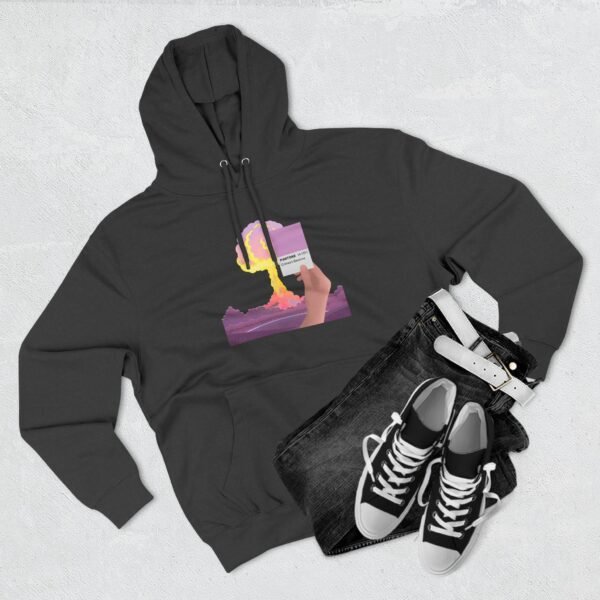 AB Three-Panel Fleece Hoodie - Image 3
