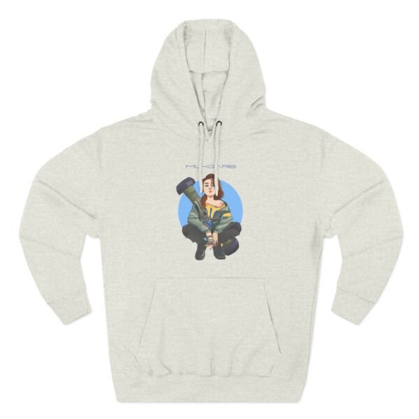 AB Three-Panel Fleece Hoodie - Image 17