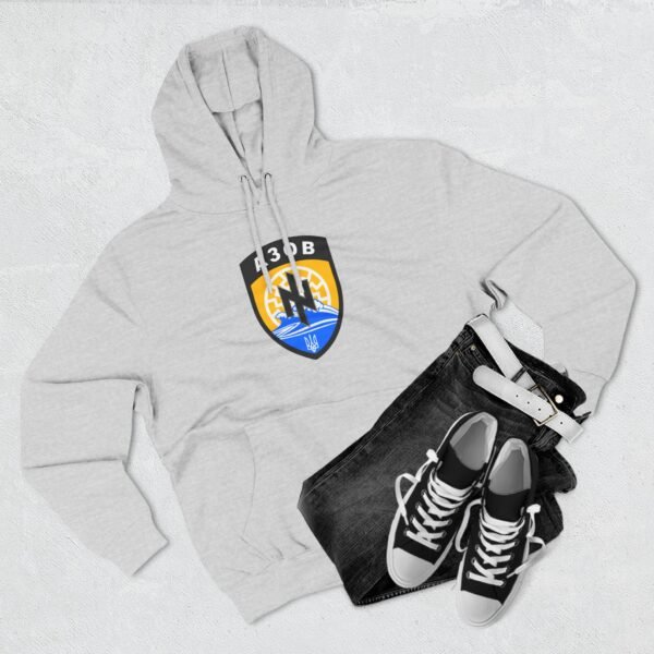 AB Three-Panel Fleece Hoodie - Image 7