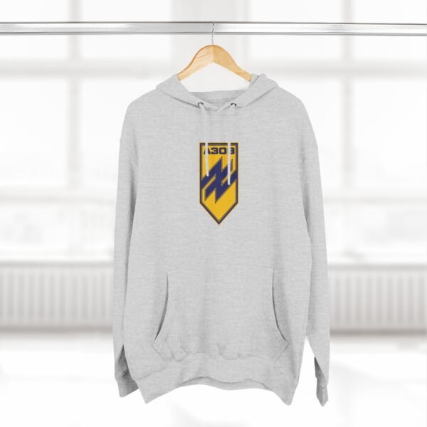 AB Three-Panel Fleece Hoodie - Image 8