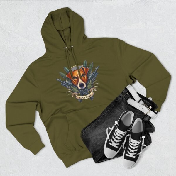 AB Three-Panel Fleece Hoodie - Image 11