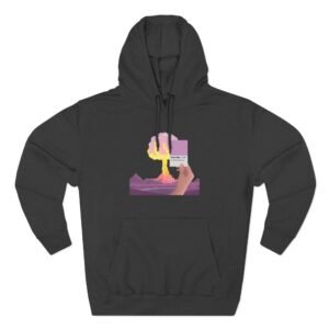 AB Three-Panel Fleece Hoodie